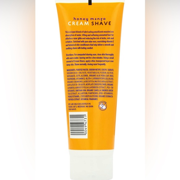 Trader Joe's Honey Mango Moisturizing Shave Cream - Picture 2 of 2